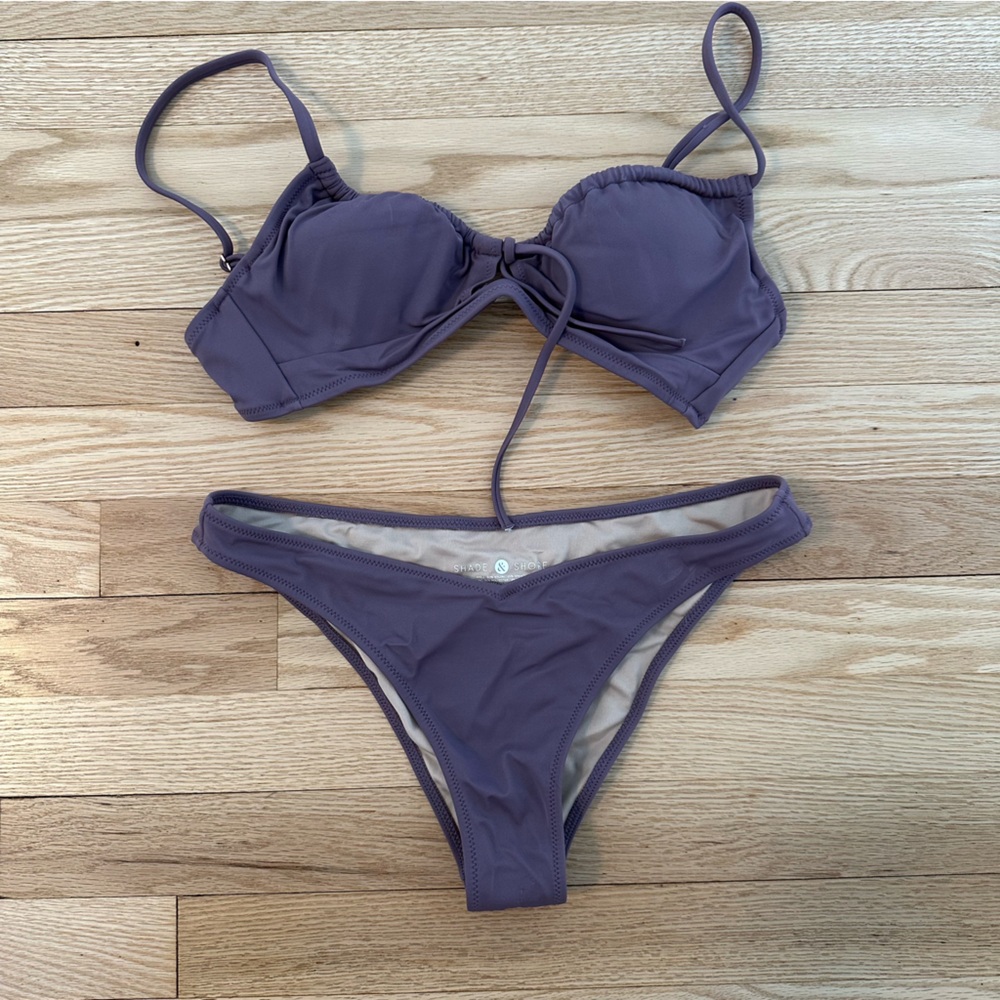 Purple Bikini Top